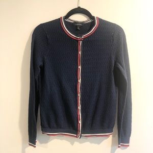 Lands’ End button up sweater